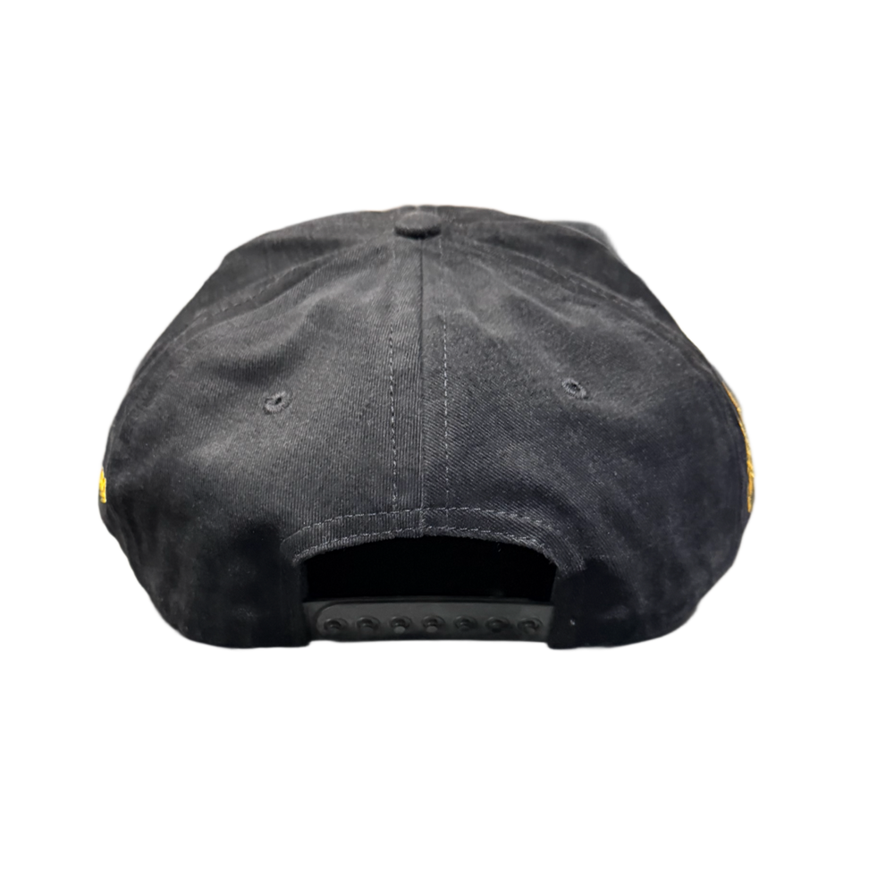De La Hoya vs Trinidad 'Fight of the Millennium' Black Vintage Snapback Hat