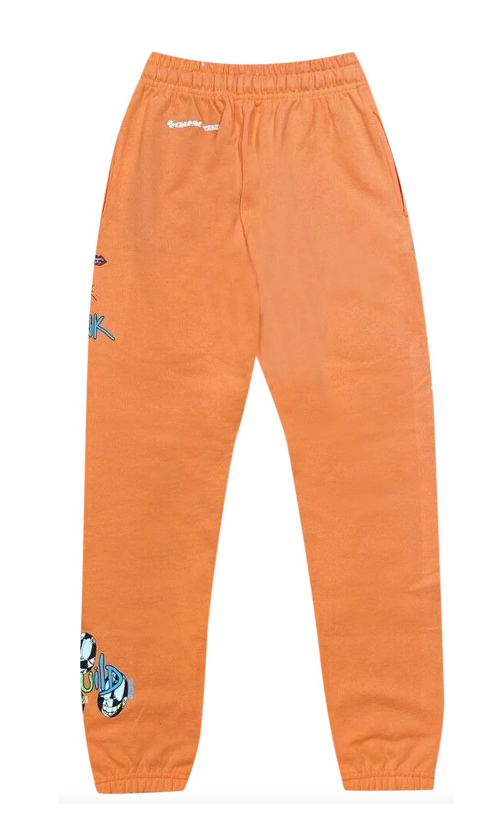Chrome Hearts Matty Boy 'Link and Build' Orange Sweatpants