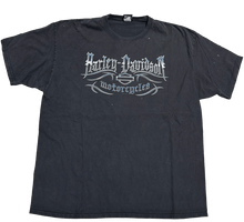 Harley Davidson 'Leominster MA' Vintage Black Tee