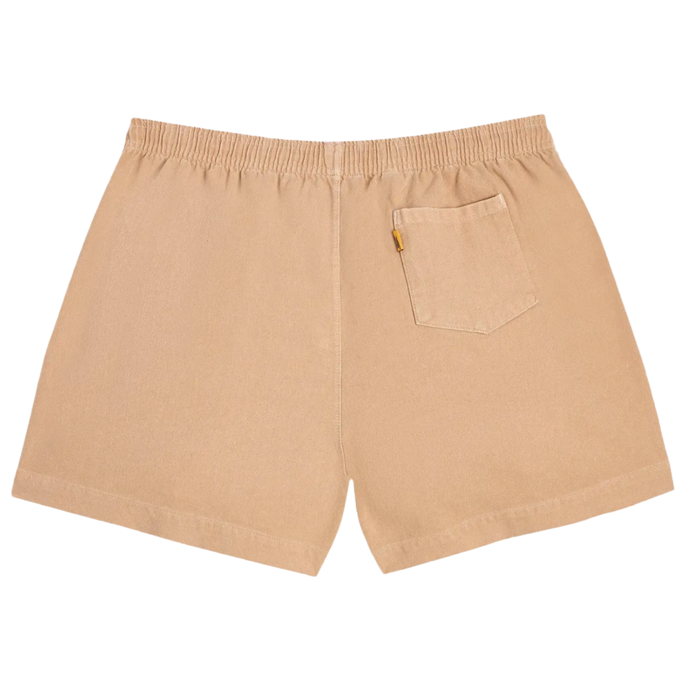 Gallery Dept. 'Zuma French Logo' Cream Pink Shorts