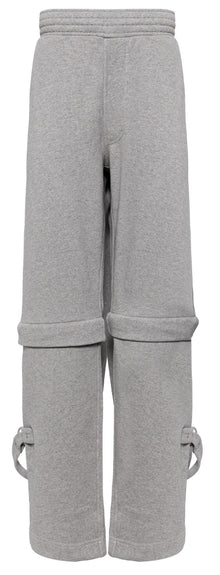 Givenchy 'Two in One' Grey Detachable Fleece Trousers