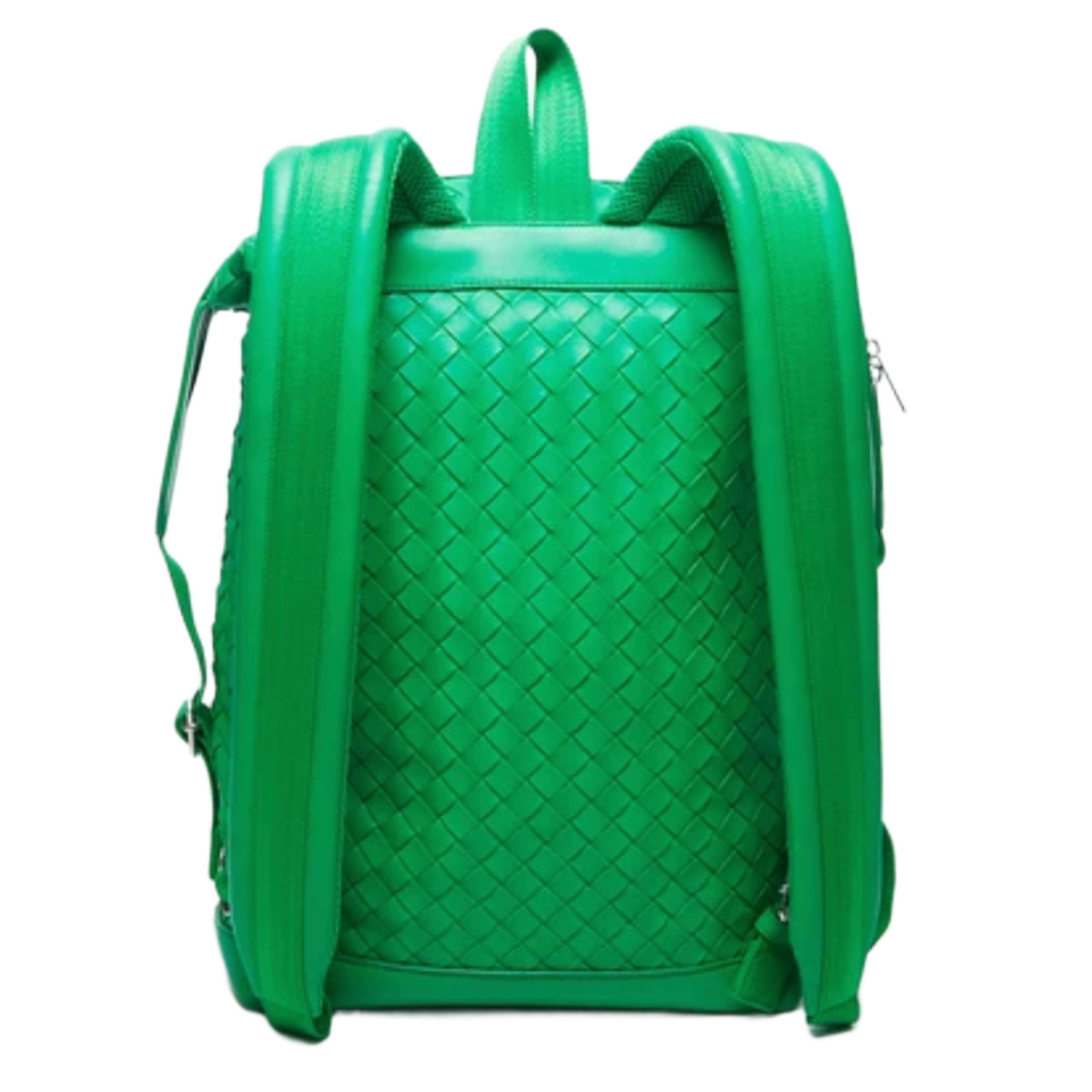 Bottega Veneta 'Green' Woven Leather Backpack