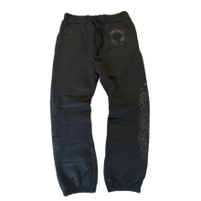 Chrome Hearts 'Floral Tonal' Black Sweatpants