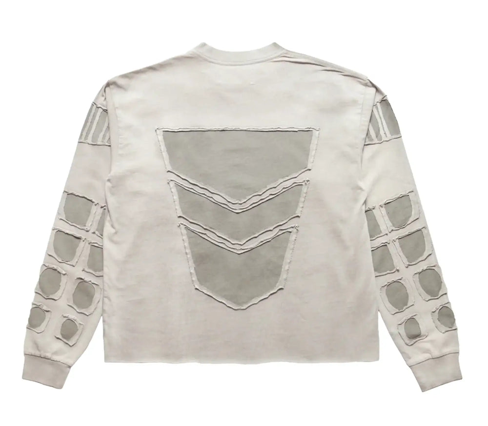 Satoshi Nakamoto 'Patchwork Collegiant' Longsleeve