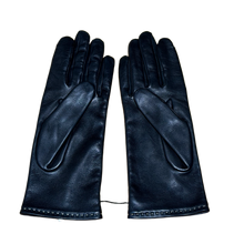 Goyard 'Black' Leather Driving Gloves