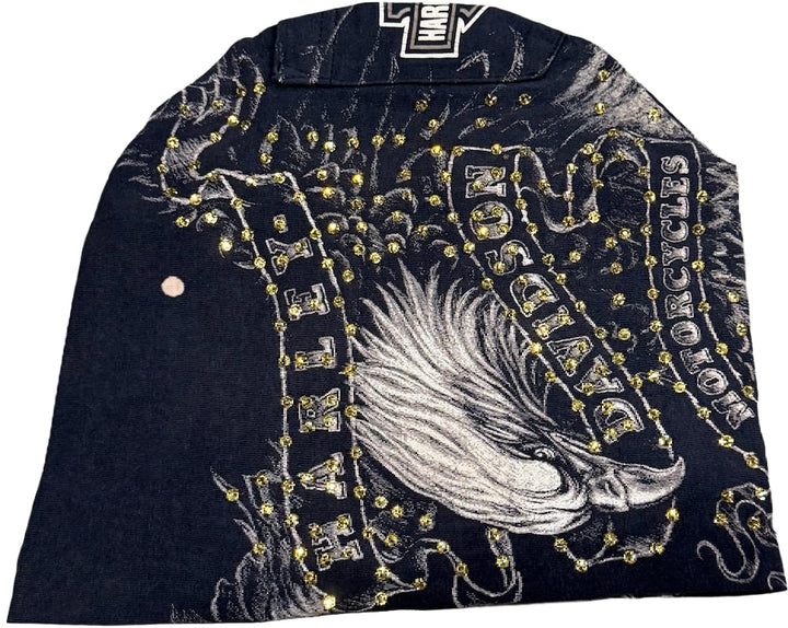 Bossi 'Bald Eagle' Vintage Rhinestone Beanie