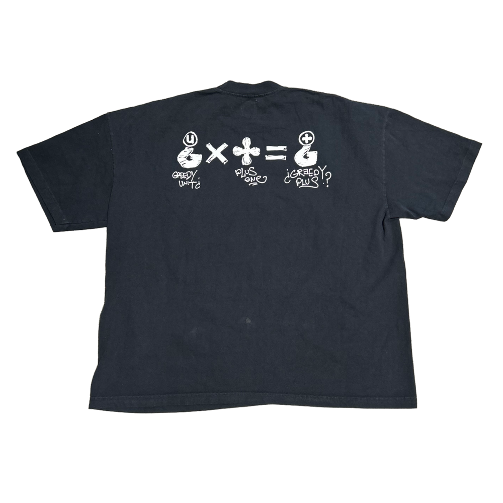 Greedy Unit '‘Lesbians Eat What' Black Tee
