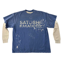 Satoshi Nakamoto 'Blue' Luke Thermal Longsleeve