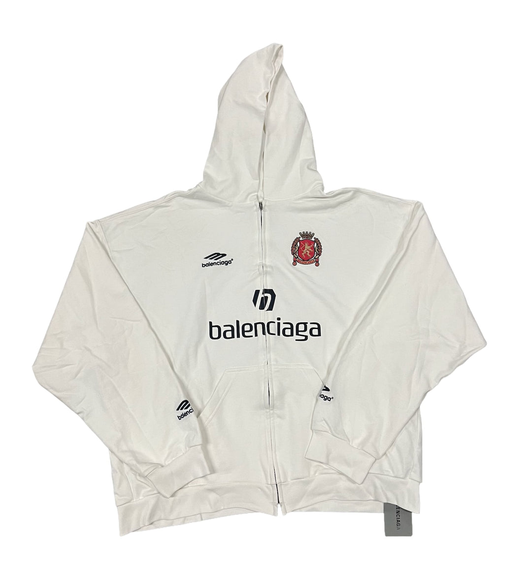 Balenciaga 'Ipanema Exclusive' White Zip-Up
