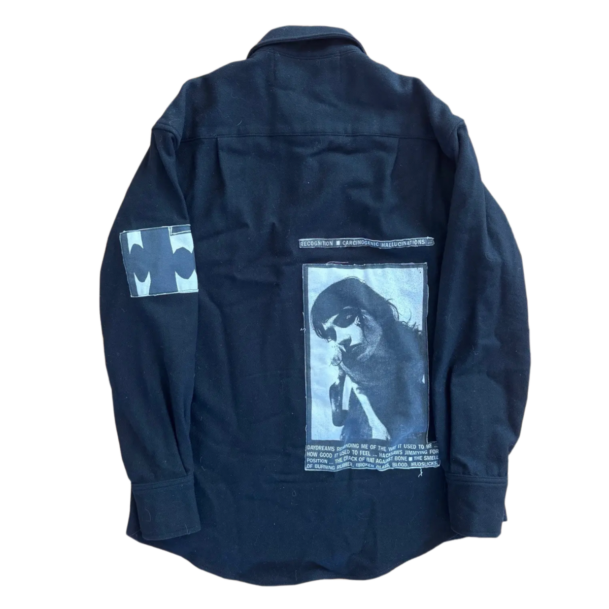 Enfants Riches Déprimés 'Black' Smoking Lady Button Up Shirt