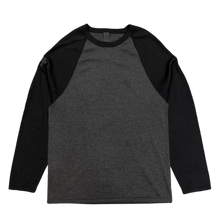 Chrome Hearts '3 Cross Grey/Black' Baseball Longsleeve Tee