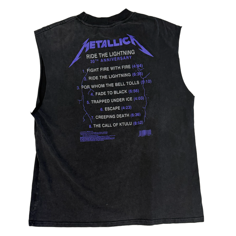 Metallica 'Ride Lightning' Vintage Cutoff