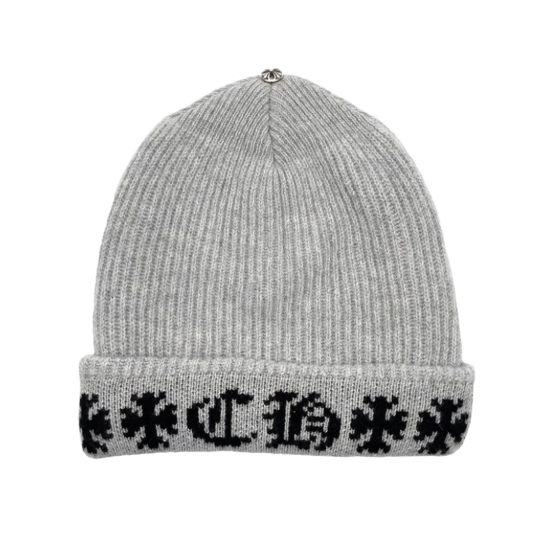Chrome Hearts 'Grey' Big Daddy Cashmere Beanie