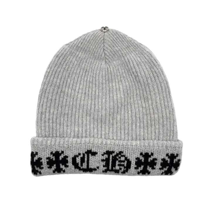 Chrome Hearts 'Grey' Big Daddy Cashmere Beanie