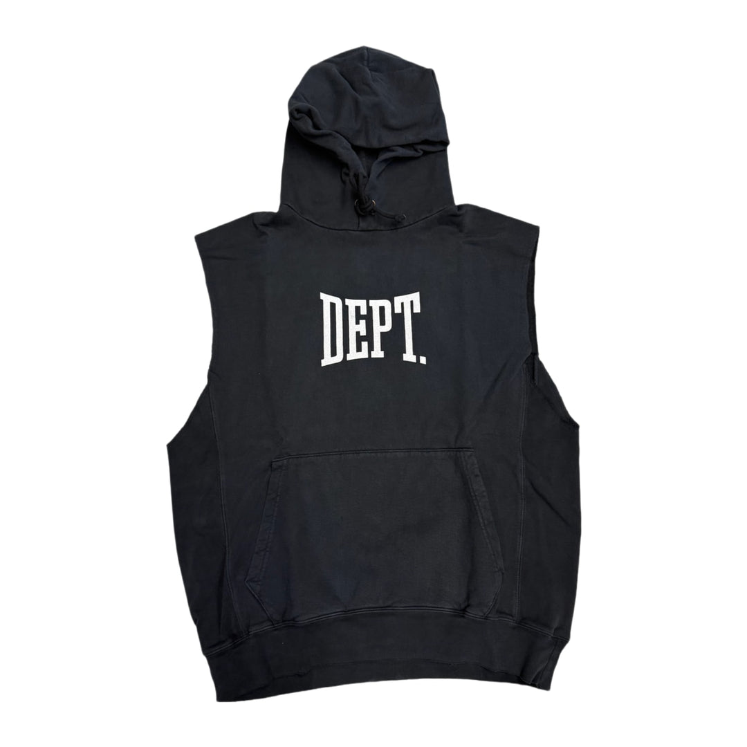 Gallery Dept. 'Black' Cutoff Hoodie