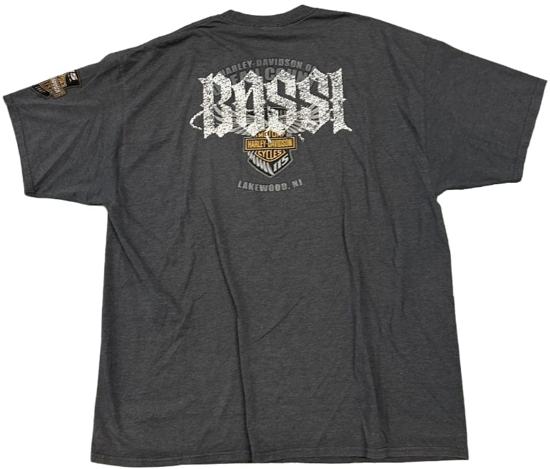 Bossi 'Lakewood, NJ Skull' Rhinestone Vintage Tee