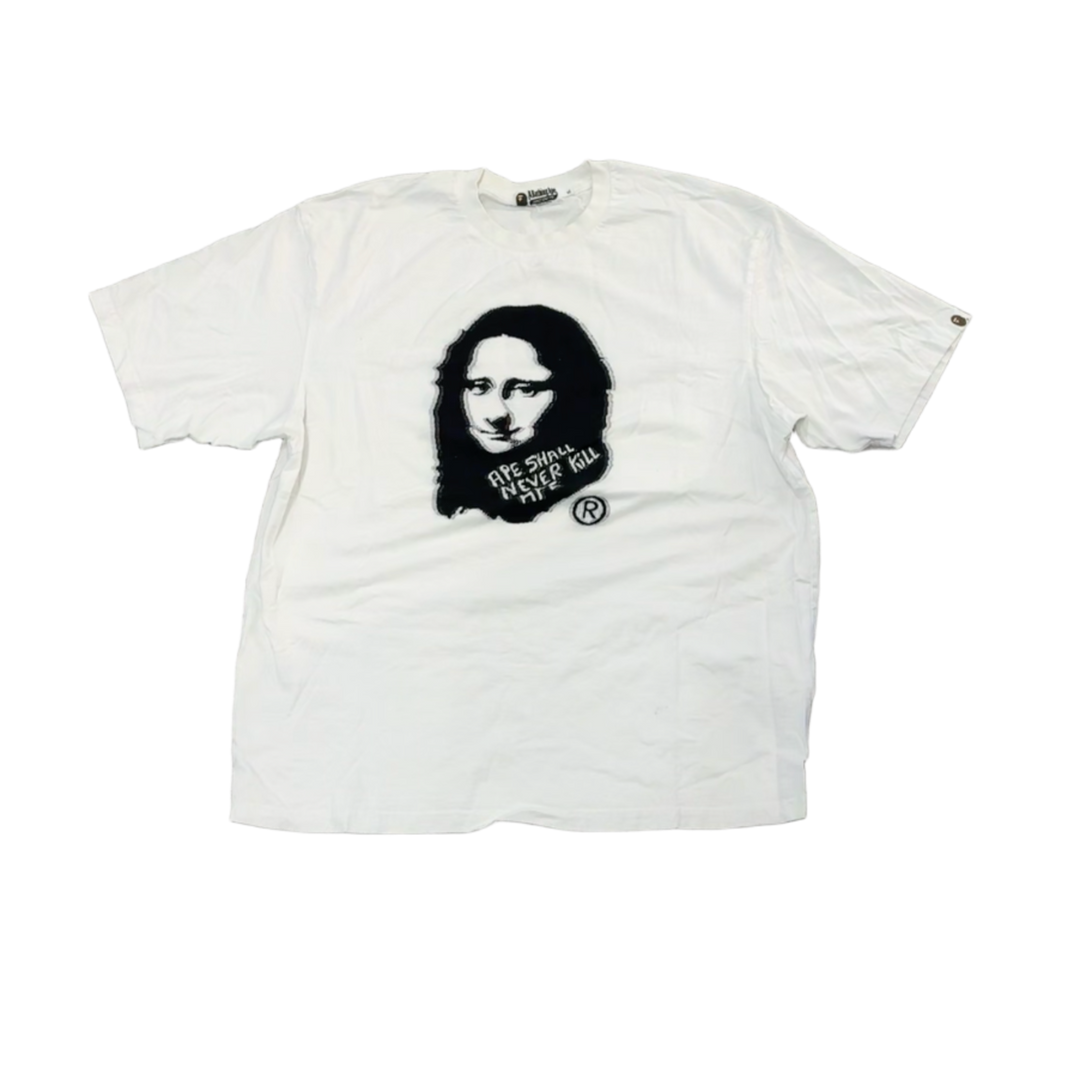 A Bathing Ape 'White' Shall Not Kill Tee