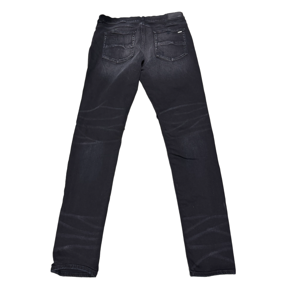 Amiri 'MX1 Paint Splatter' Black Jeans