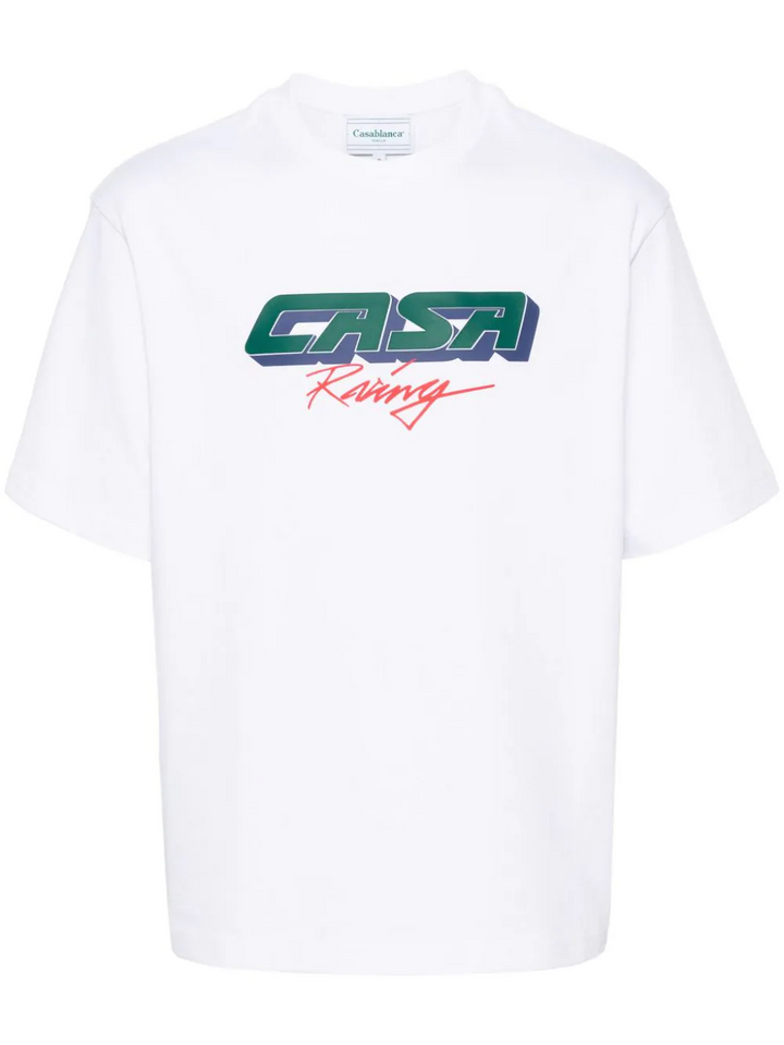 Casablanca 'Racing' White Tee