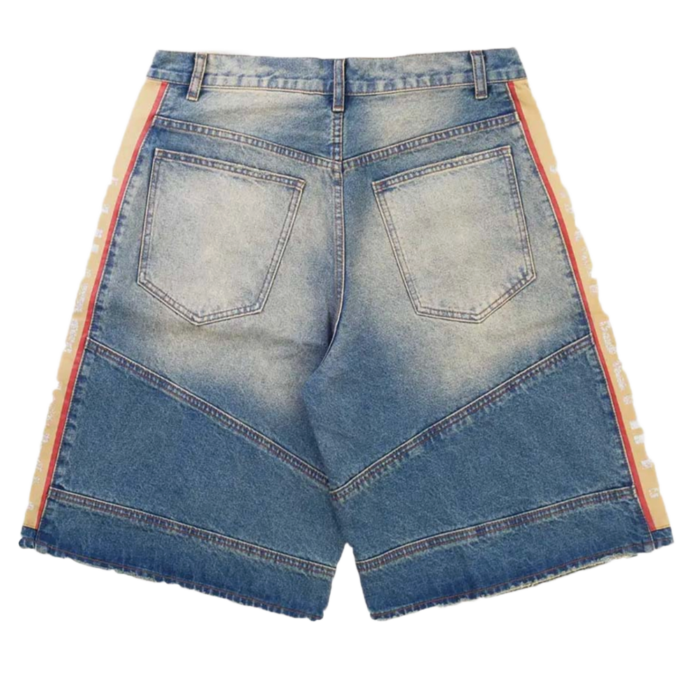 Gold+Vintage Gallery Raspberry Hills 'Civic Jorts' Washed Denim Shorts
