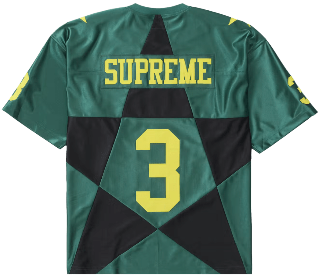 Supreme Star Football Jersey Dark Green