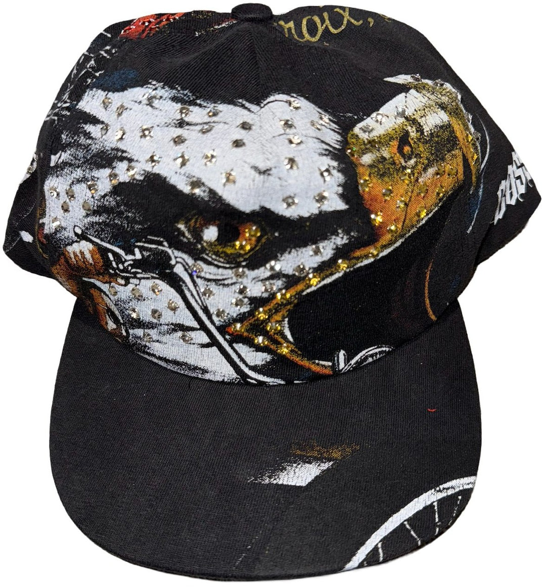 Bossi 'Eagle Head' Rhinestone Snapback Hat