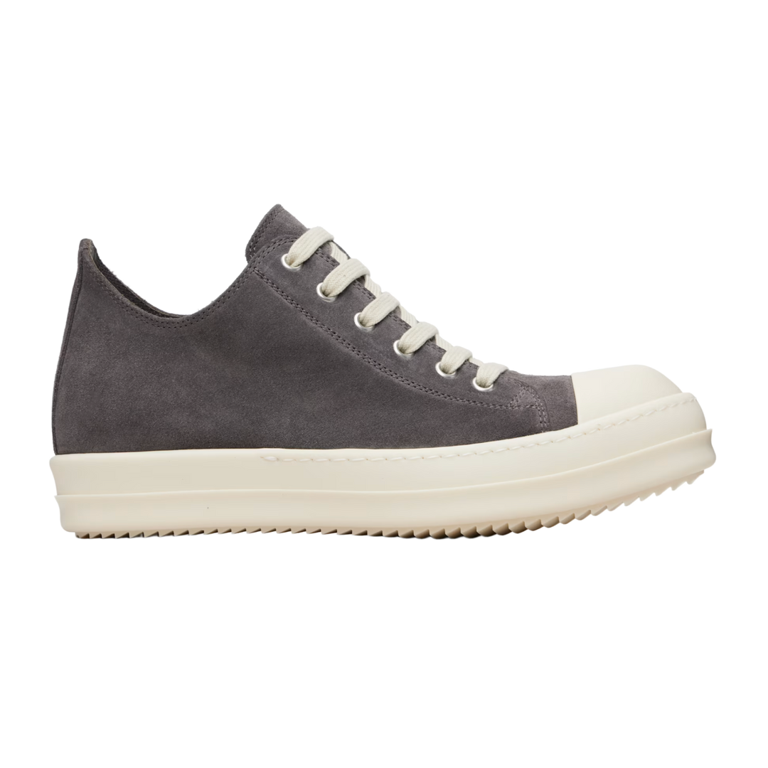 Rick Owens 'Grey Suede' Temple Low Sneakers