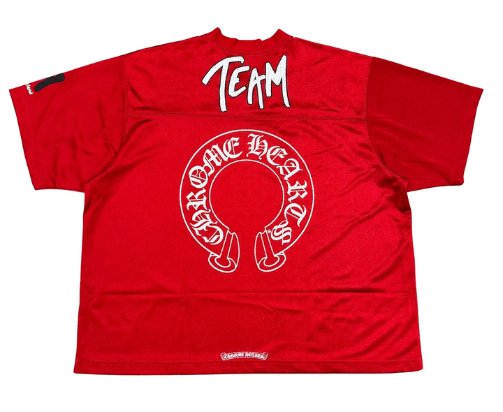 Chrome Hearts Matty Boy '99 Form' Red Mesh Jersey