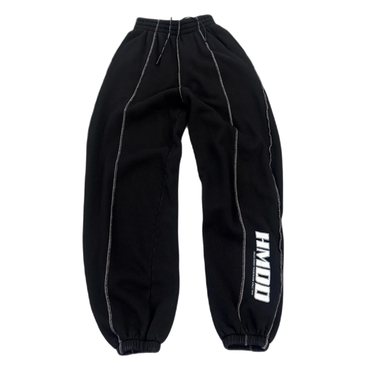 Happy Memories Don't Die HMDD 'Black' Contrast Seam Sweatpants