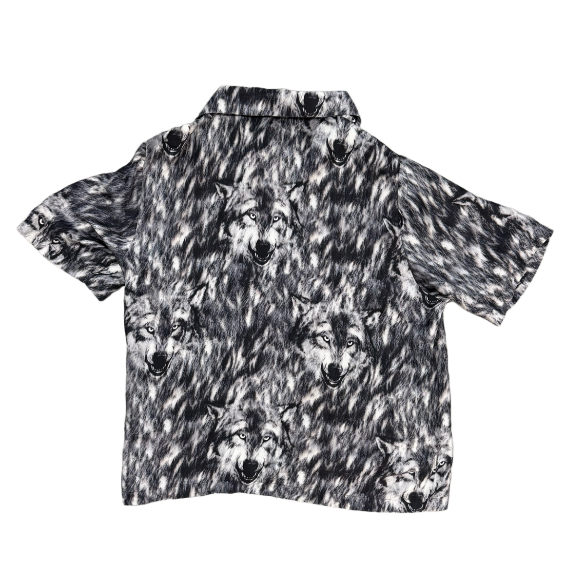 Amiri 'Wolves' Silk Button Shirt