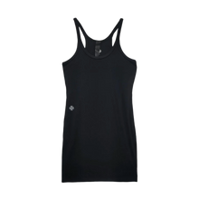 Chrome Hearts 'Bad Seed' CH Plus Cross Embroidered Black Rib Tank Dress