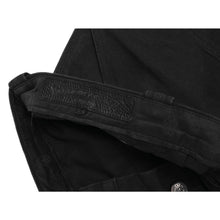 Chrome Hearts '12 Patch' Black Denim Shorts