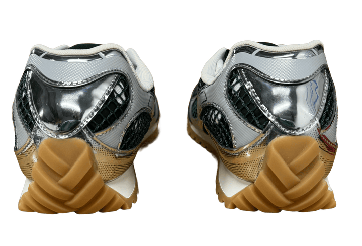 Bottega Orbit 'Biliard Green' Silver Sneakers