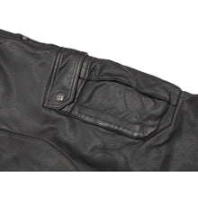 Chrome Hearts 'Devil Dog' Black Leather Cargo Pants