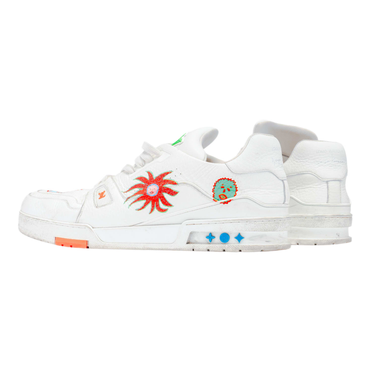Louis Vuitton x Yayoi Kusama 'White' LV Trainers