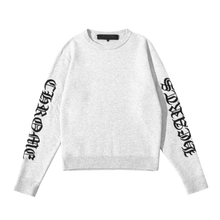 Chrome Hearts 'Grey' Embroidered Cashmere Sweater
