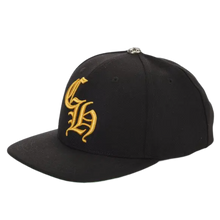 Chrome Hearts 'Black & Yellow' 6 Panel Black Baseball Hat
