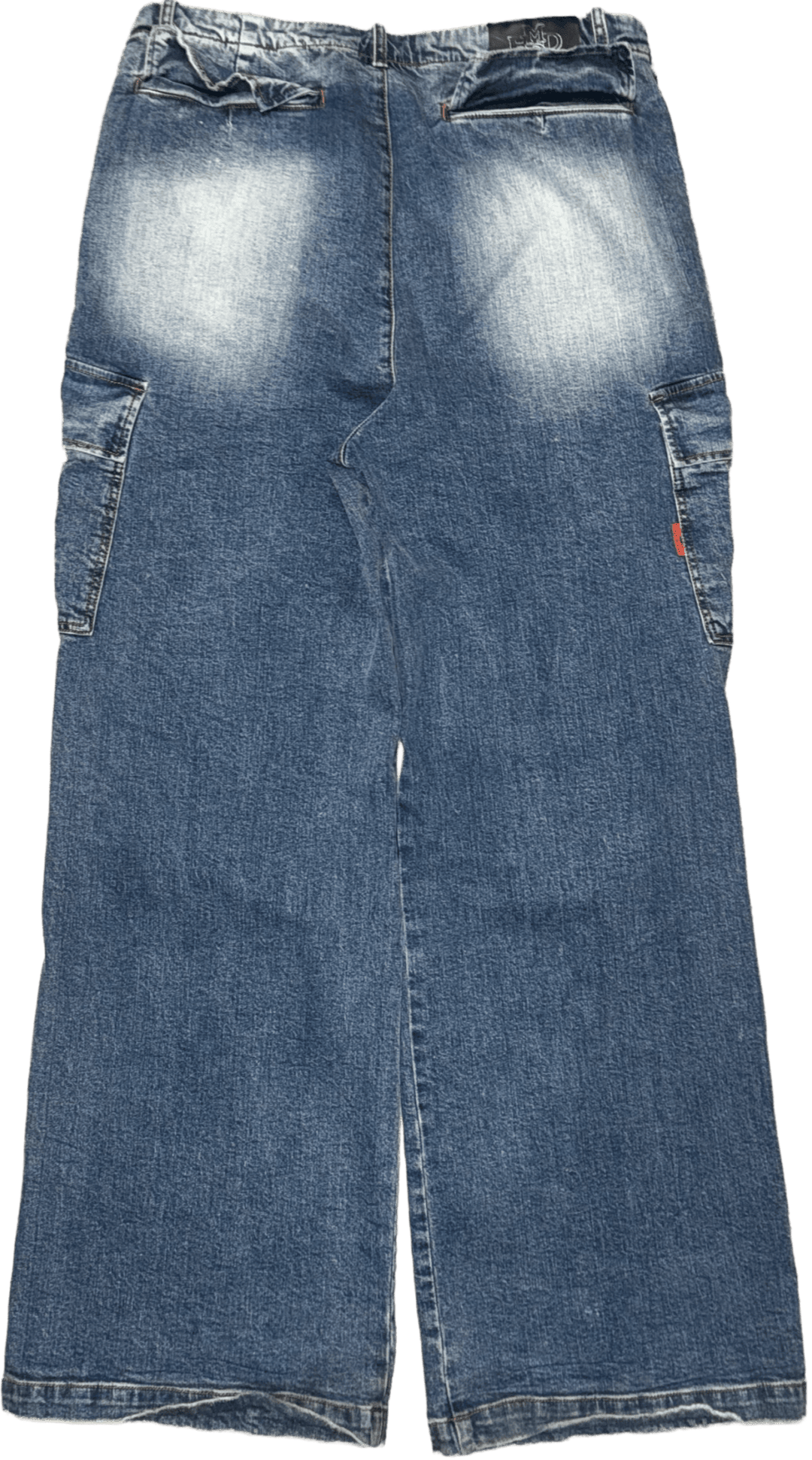 Happy Memories Don't Die HMDD 'Blue' Cargo Jeans