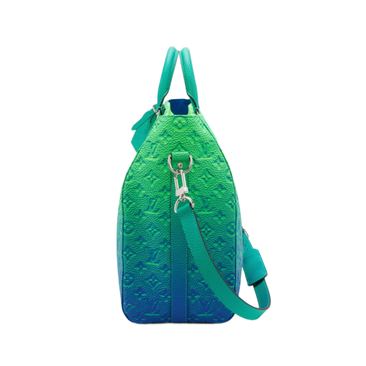 Louis Vuitton x Virgil Abloh 'Illusion' Monogram Leather Keepall Tote