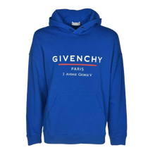 Givenchy 'Campaign Logo' Blue Hoodie