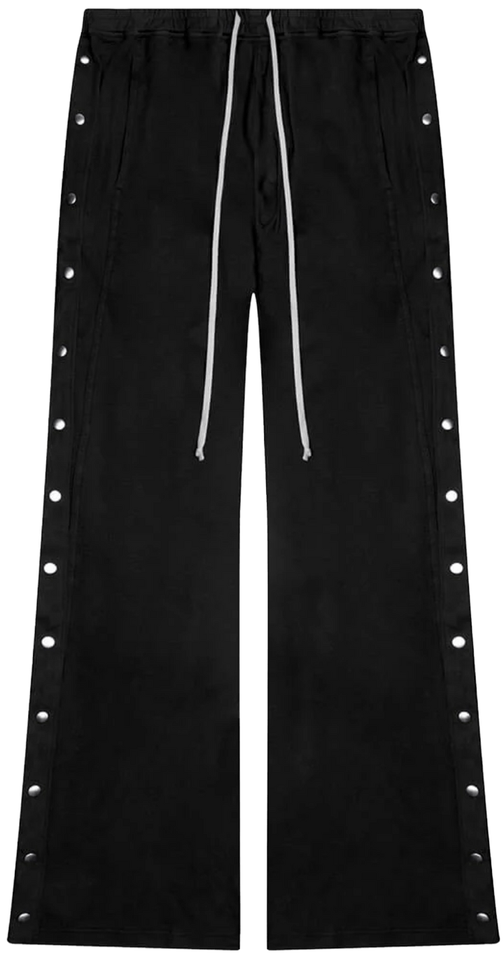 Rick Owens DRKSHDW 'Black' Brushed Jersey Pusher Pants