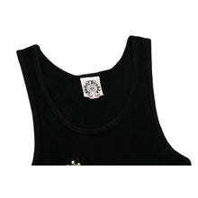 Chrome Hearts Vintage Women's 'Black' Studded Cross T Bar Tank Top