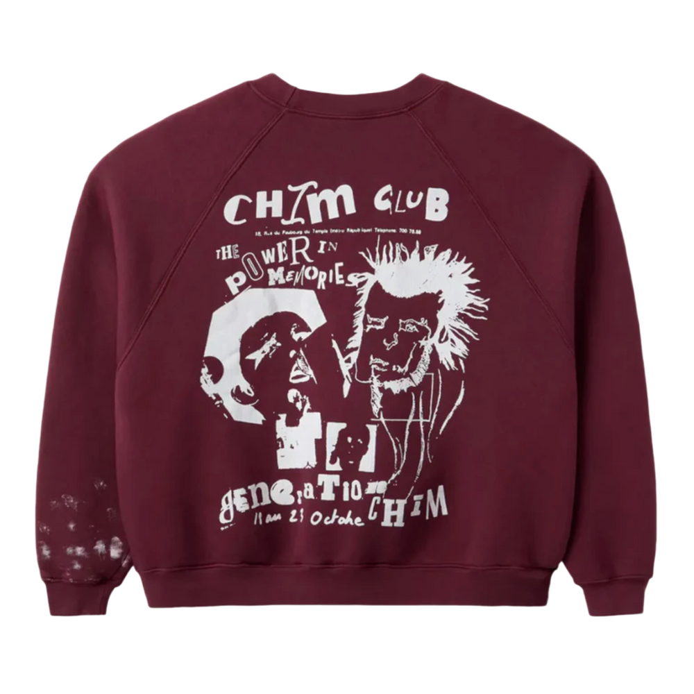 Happy Memories Don't Die 'Maroon' Crewneck