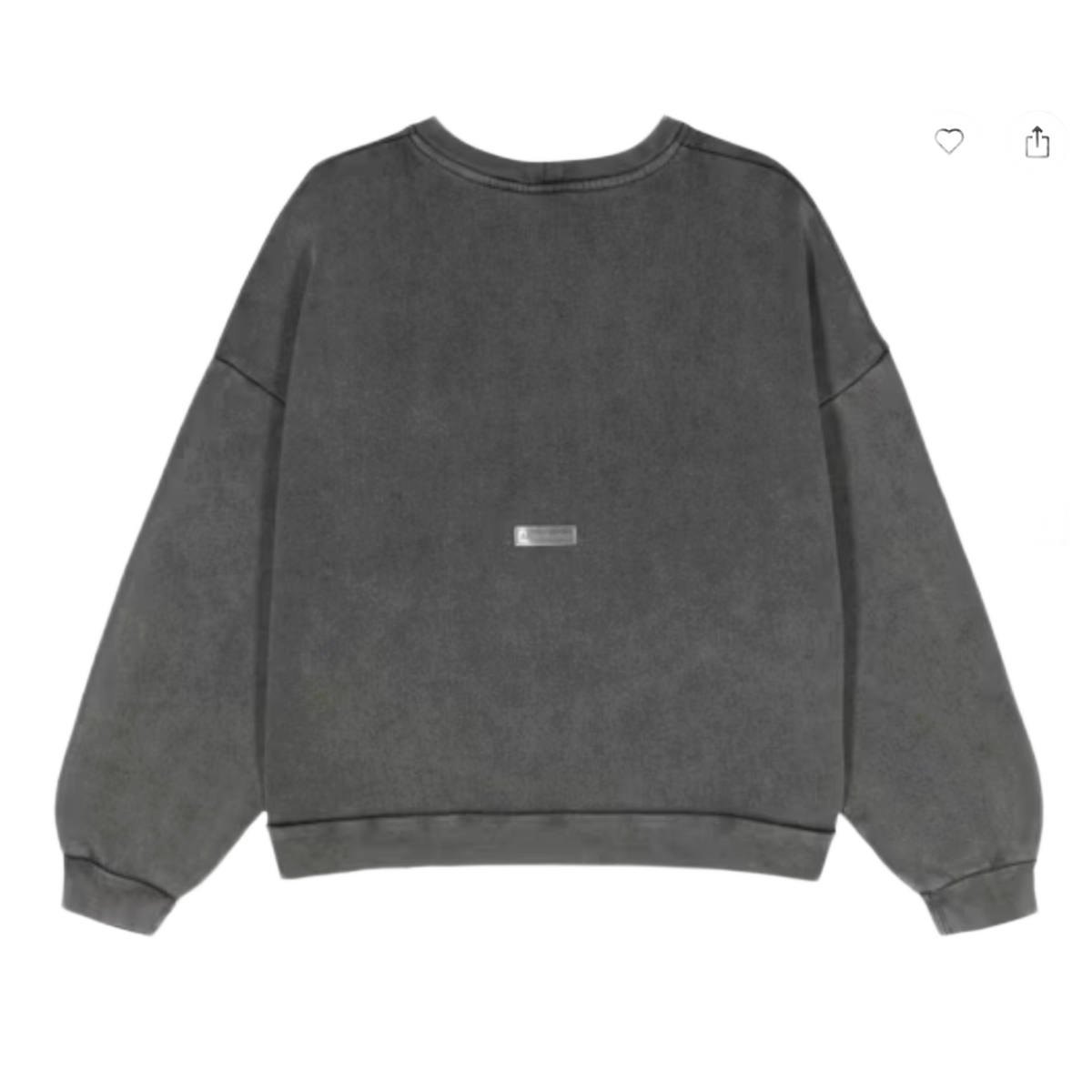 Acne Studios 'Grey Wash' Crewneck