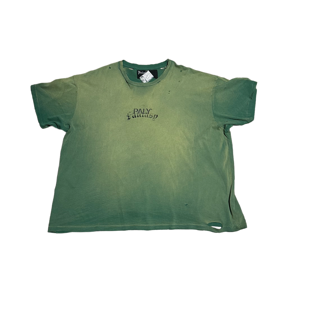 Paly 'Vintage Green' Core Logo Tee