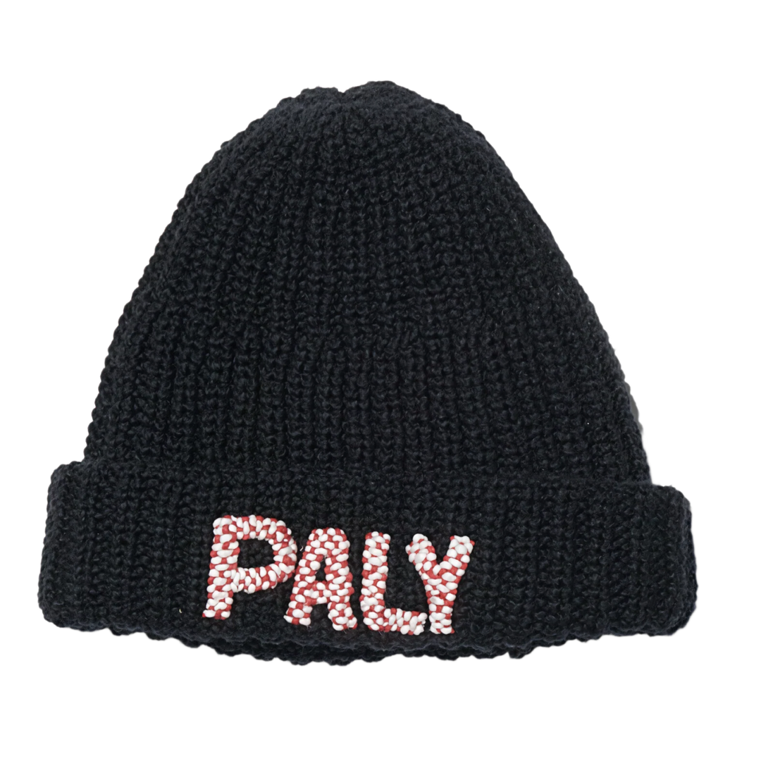 Paly 'Black' Hand Knitted Beanie