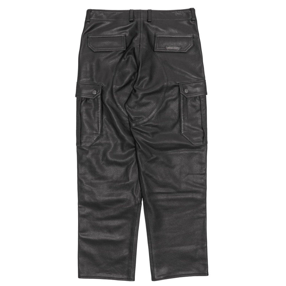 Chrome Hearts 'Devil Dog' Leather Cargo Pants
