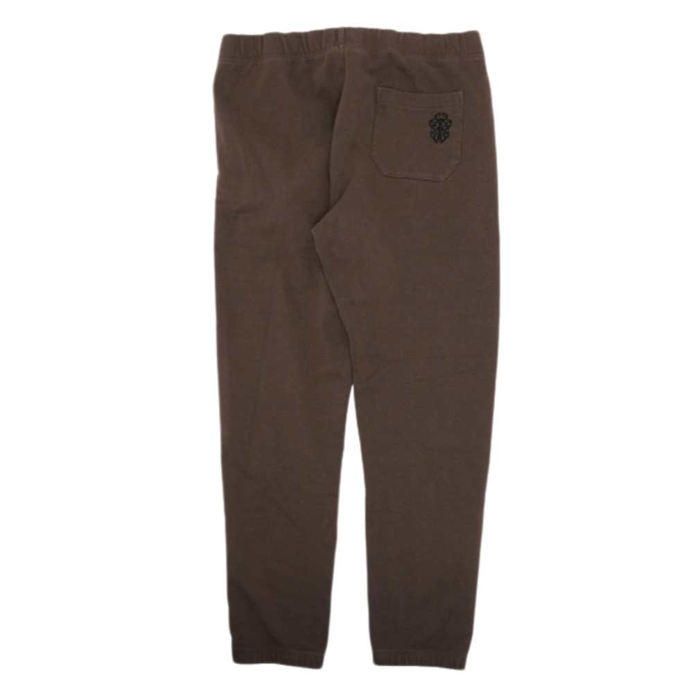 Chrome Hearts 'Olive' Vertical Logo Sweatpants