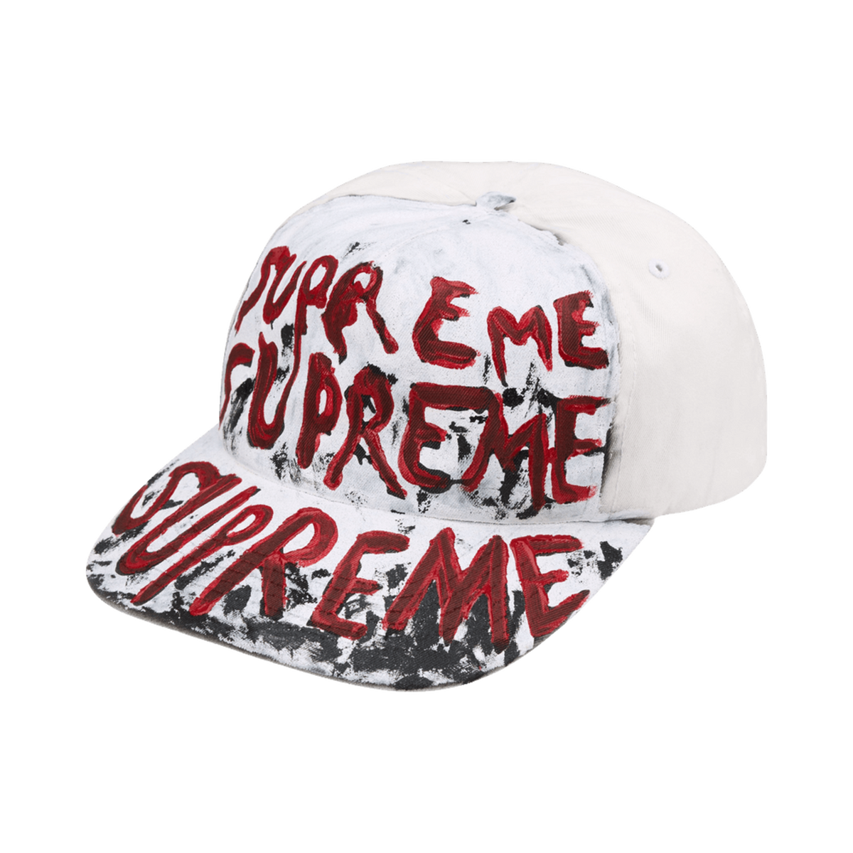 Supreme 'White' Painted Hat