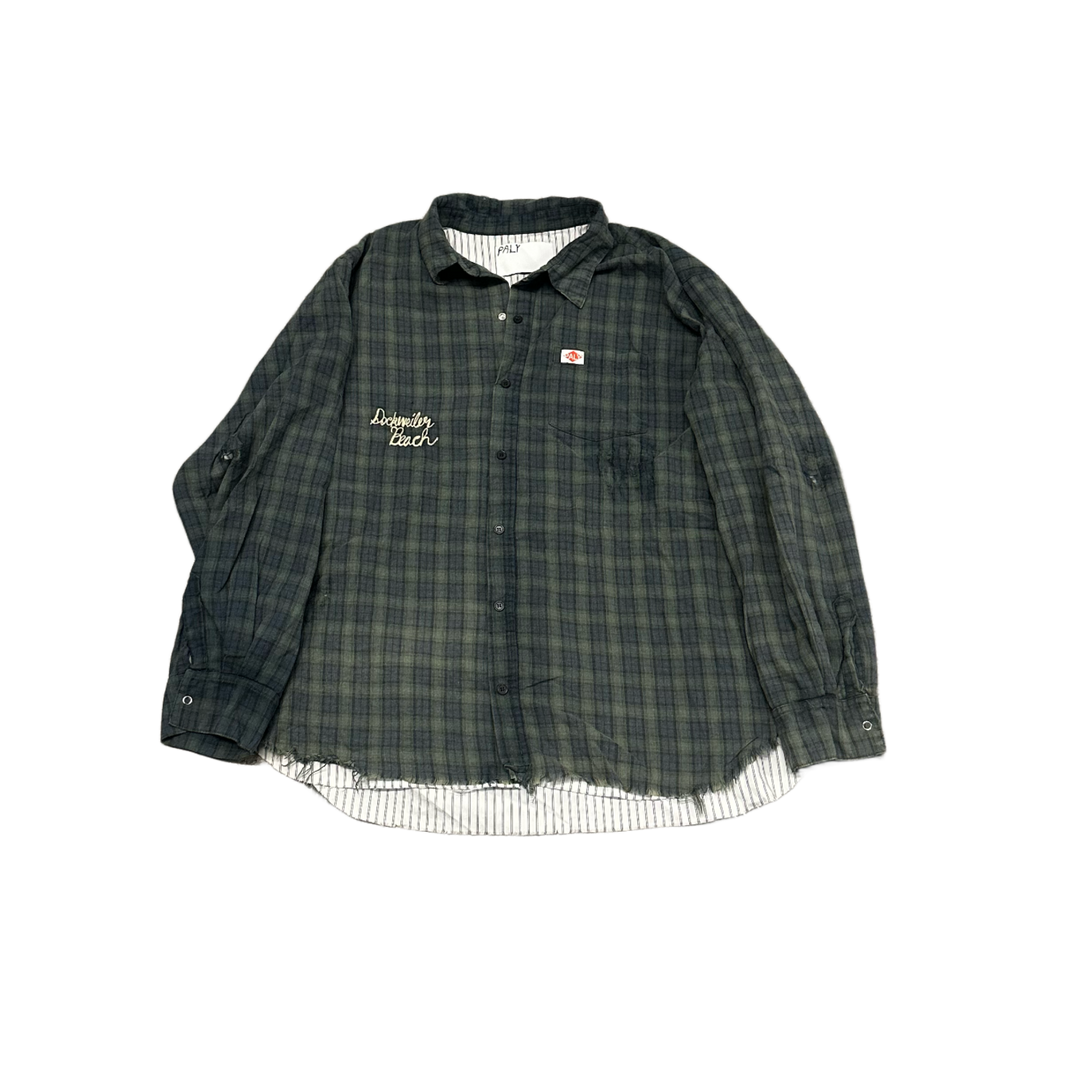 Paly 'Blue/Green' Dockweiler Flannel Overshirt
